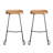 Racette Counter Stool with Metal Frame-1551700179-1551700178