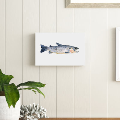 Freckled Trout IV 1 Piece Painting on Canvas