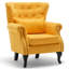 Fauteuil à oreilles touffeté-655096871