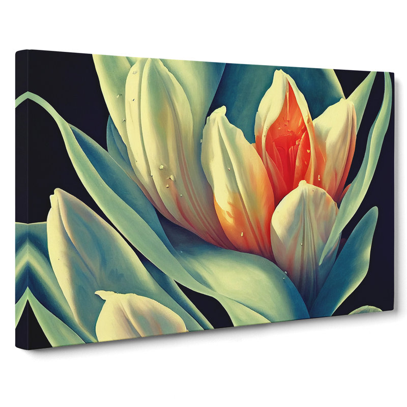 Staggering Flowers - Wrapped Canvas, 50cm H x 76cm W x 3cm D