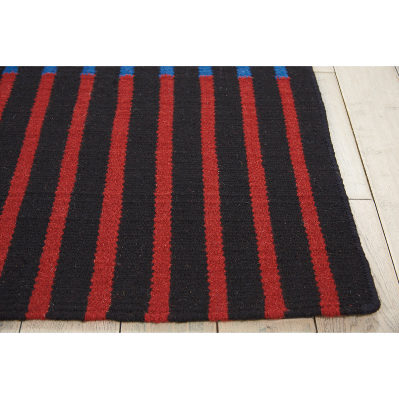 Nashville Striped Hand Woven Area Rug, Rectangle 152 x 213cm