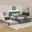 Lit plateforme rembourré Teddy-47681941-47681943