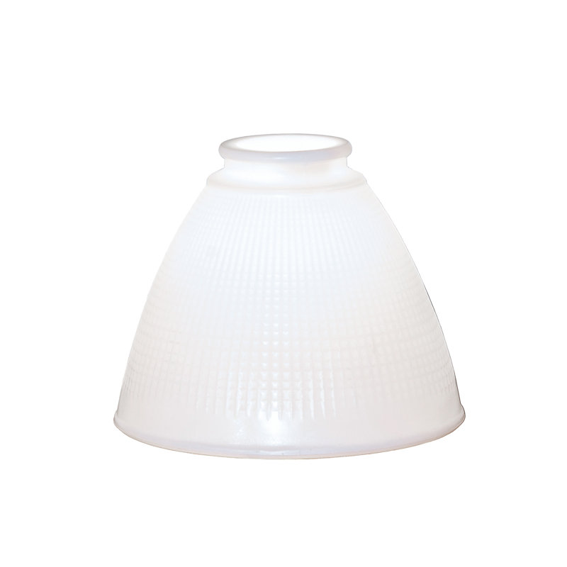 Lamp Shade, White, 5" H x 6" W x 6" D