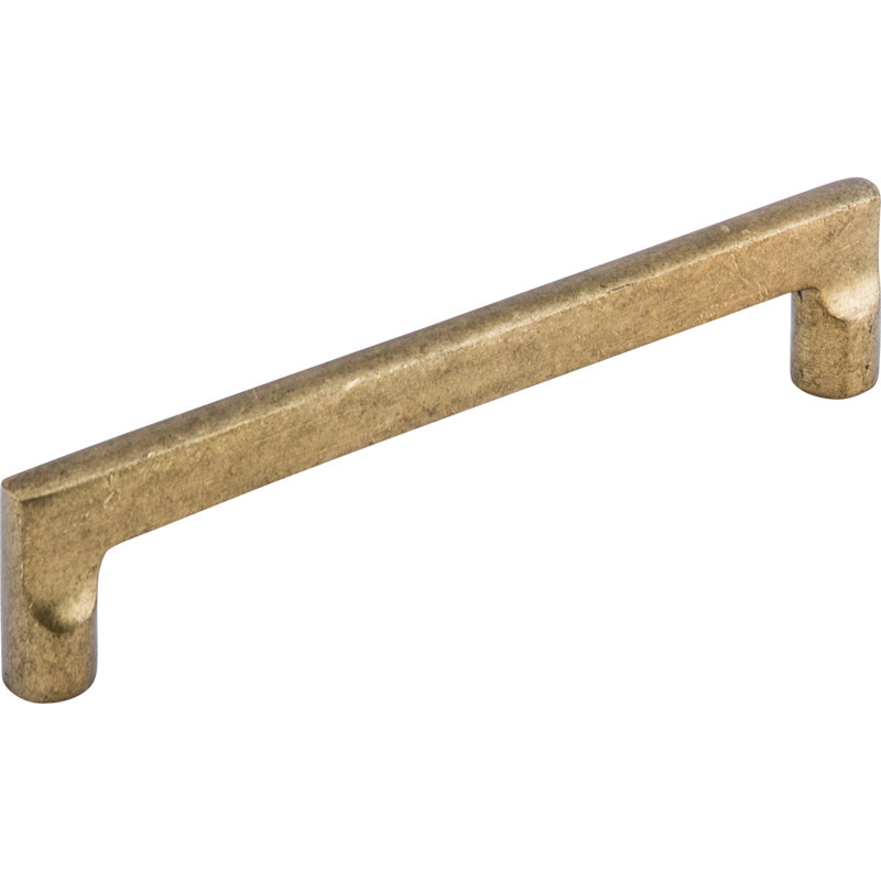 Aspen Flat Sided Appliance pull, Light Bronze, 6" Center to Center