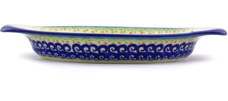 Spring Flowers Stoneware Platter