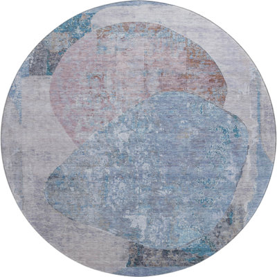 Premium Machine Washable Larock AMF1635 Modern Rug