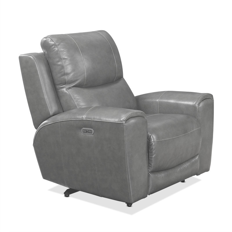 Kittitas Upholstered Power Recliner, Gray