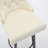 Modern  Swivel Bar Stools Velvet Barstools Button Tufted Bar Stools Rivet Trim Bar Stools for Kitchen Island,Bistro, with Metal Pull Ring Sturdy Footrest Large Backrest for Home Bar-759074644-759074640