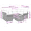 234cm Wide Patio Sofa with Cushions