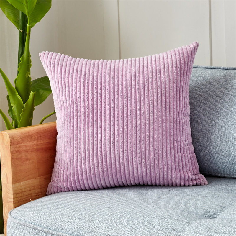  Set of 2 Throw Pillow With Inserts– 18"x18" Decorative Throw Pillow Full Set, Cream, 18" x 18"