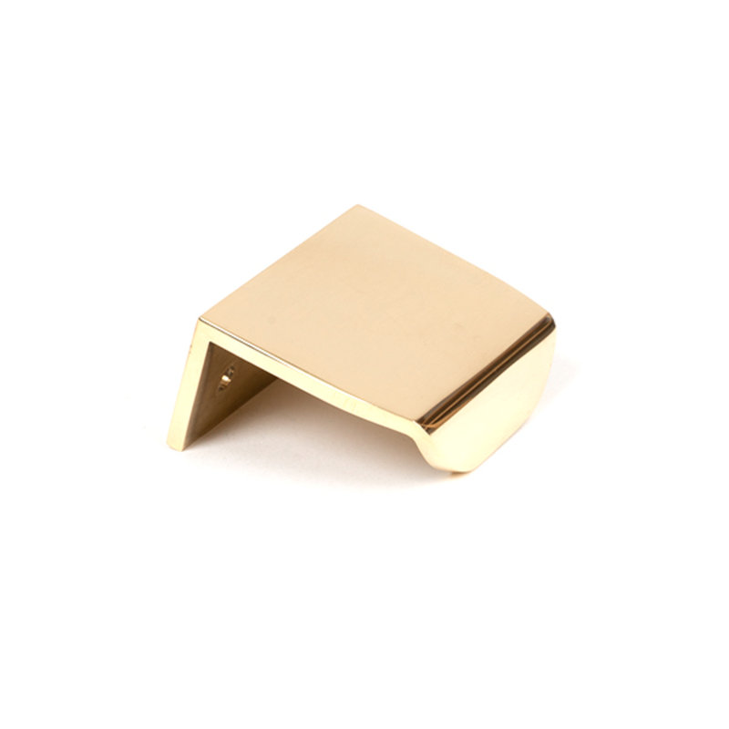 Polished Nickel 50Mm Moore Edge Pull, 3 cm, Polished Brass
