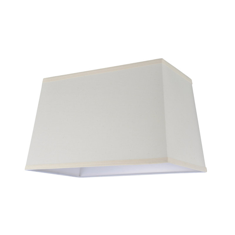 10'' H Cotton Rectangle Lamp Shade