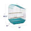 Cage à oiseaux avec perchoir Borton-1311870148