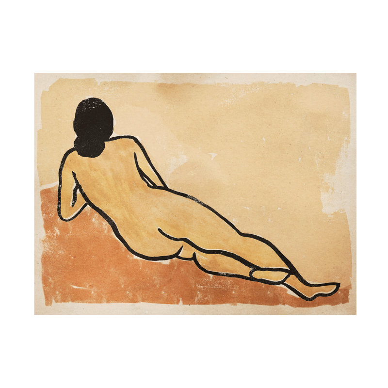 «Afprès Repose II» sur toile, H 24 po x l 32 po