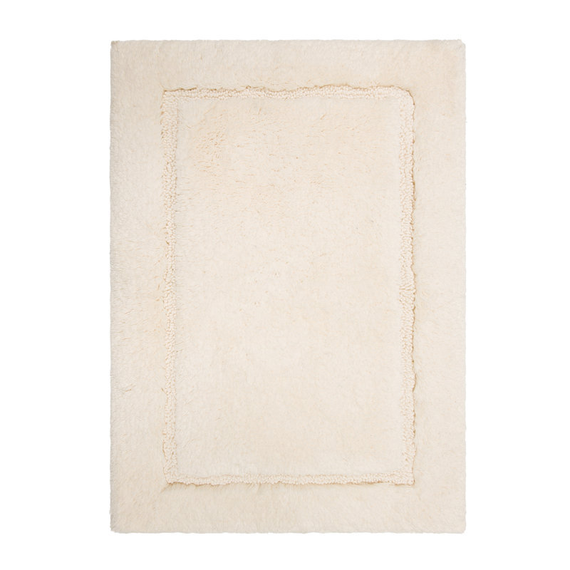 Tapis pour salle de bain Kalb, Parchemin, L 27 po x L 45 po