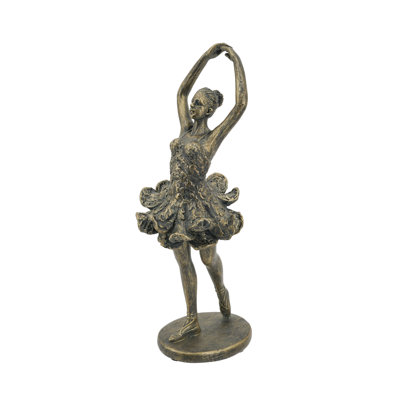 5x4.5x12" Dancing Lady Figurine