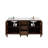 72'' Double Bathroom Vanity with Quartz Top