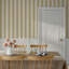  Classic Stripe Antique Gold Wallpaper-629716412