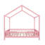 Structure de lit double avec garde-corps-718479582
