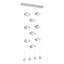 Gatsby 9 - Light Kitchen Island Geometric LED Pendant-1554238045-1554238042