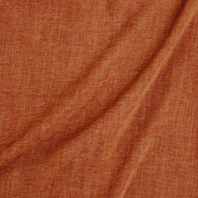 Tissu Pandora | Tissu uni texturé d'aspect lin métallique | Couleur épice