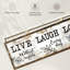 «Live Laugh Love», impression sur toile-1302320769