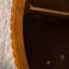 Table basse ronde 39,37 po avec espace de rangement, convenant au salon et au bureau, naturel-825285554-825285552