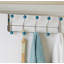 Bleeker Aluminum Over-the-Door 10 - Hook Wall Mounted Coat Rack-26400112