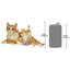 Statue de famille de chat chaton