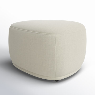 Adna 26.5'' Triangular Upholstered Ottoman