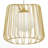 9.875"W Kanku Caged Globe Shade Pendant Light