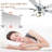 Eustolio 52" Modern Ceiling Fan with Lights and Remote, Reversible DC Motor, Dimmable LED Light, 6-Speed Chrome Ceiling Fan for Living Room-1423393912