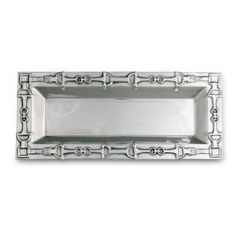 Equestrian Metal Decorative Tray
