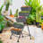 5-Tier Raised Garden Bed 47FT Vertical Elevated Planter Box with Drainage Holes Removable Tray