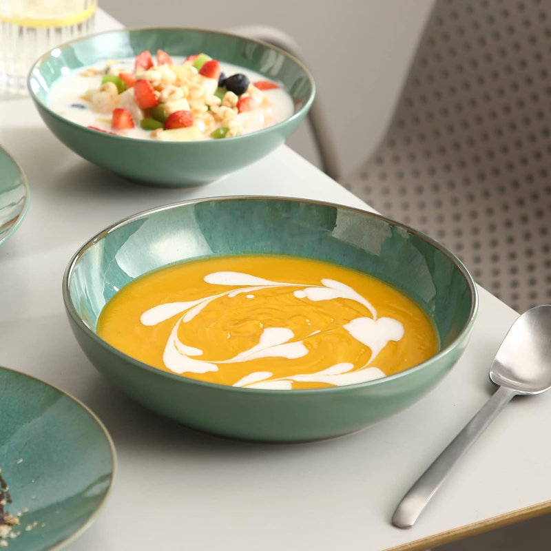 Vancasso Dinnerware - Set of 32, Green