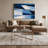 Hard Edge 41 Blue Canvas Wall Art-400849014