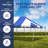 20' x 40' Weekender Pole Party Tent, Blue-94075384-94075388