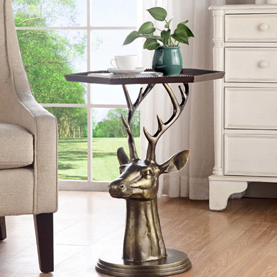 Table d'appoint en laiton