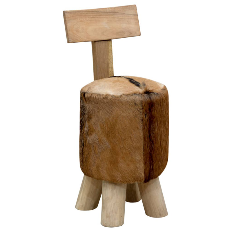 McMullen Solid Wood Accent Stool
