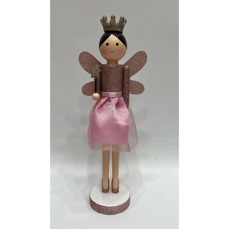  Casse-noisette en bois Sparkling Fairy Princess F07M6-2 - rose