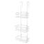 Shower Caddy 3 Tier Bathroom Over The Door Storage Organiser Hanging Basket With Shelving