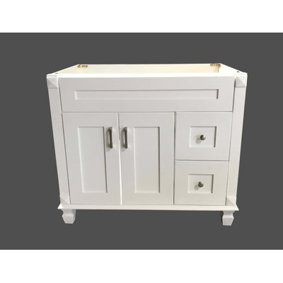36 " Single Bathroom Vanity Base