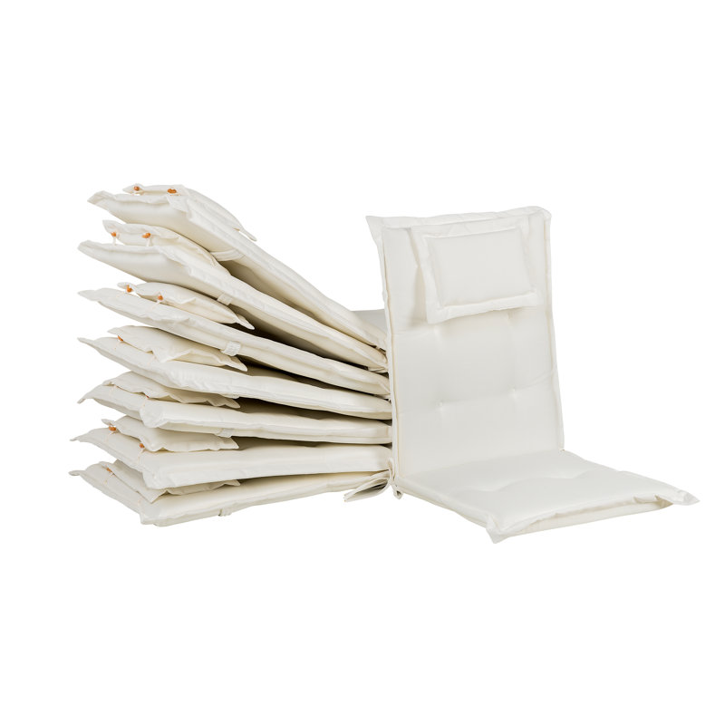 Maui Outdoor Seat/Back Cushion, 8, White