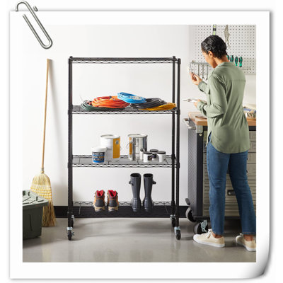 Organizer Rack Metal Shelving Unit