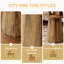 Table basse en bois, petite table de bout, table d'appoint, table de lecture ronde