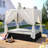 Outdoor Patio Wicker Sunbed Daybed With Cushions, Adjustable Seats-114241777