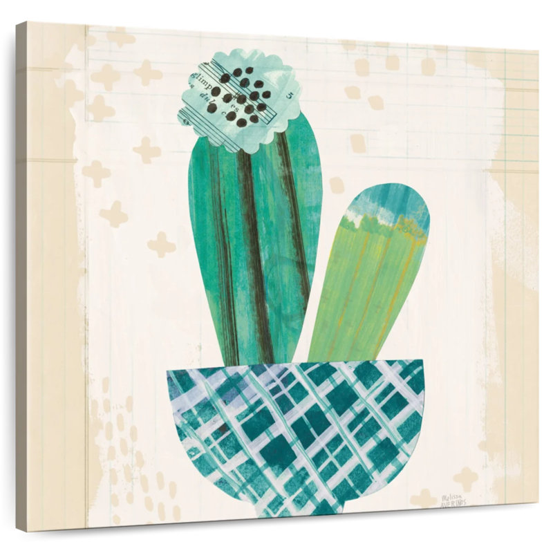 Harnek Collage Cactus III, H 16 po x l 16 po