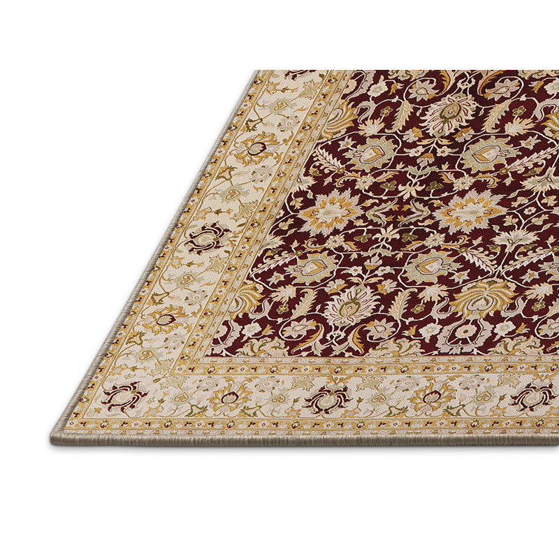 Tapis oriental beige / brun Spacek, Rectangle 5 pi x 7 pi