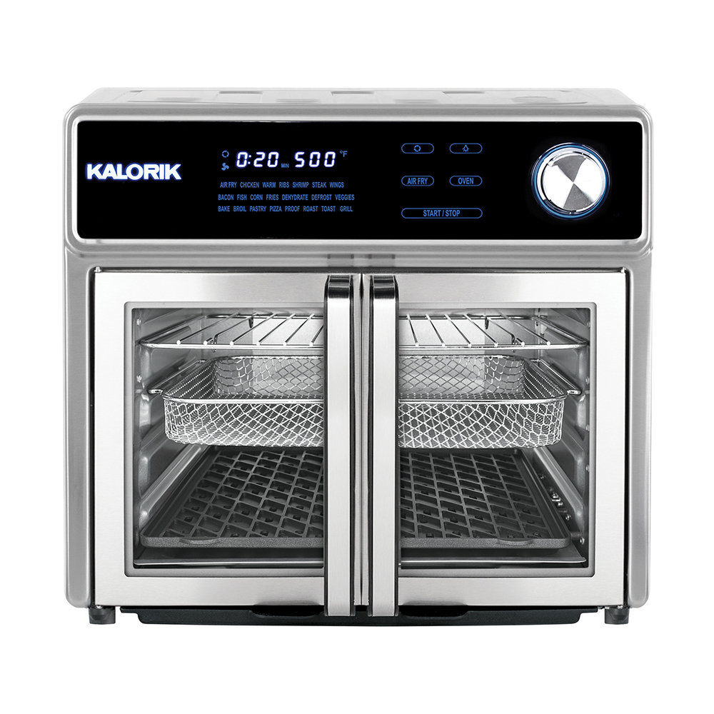 Kalorik 12.6 qt. Digital Air Fryer Oven - Stainless Steel/Black