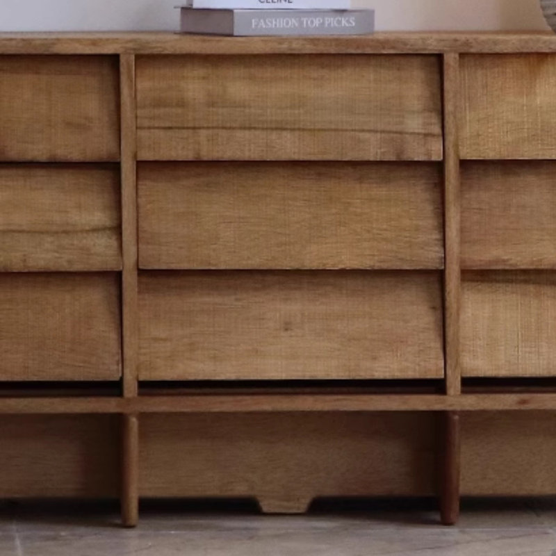 Premium Elegant Large Capacity Sideboard, Wheat, 28.7" H x 47.2" W x 16.5" D